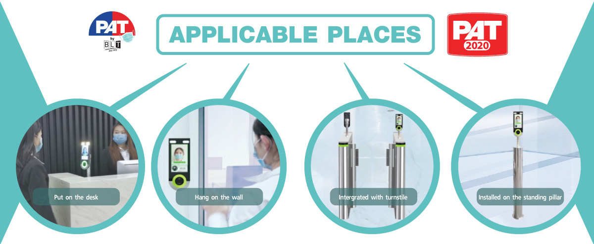 Usage of Face Temperature Measurement Terminal F-851T